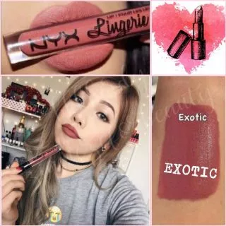 ❌สุดฮิต&พร้อมส่ง❌ 💄 ลิปสติก NYX Lingerie Liquid สีสวยมาก 💥ฮิตในหมู่สาวอเมริกัน💥