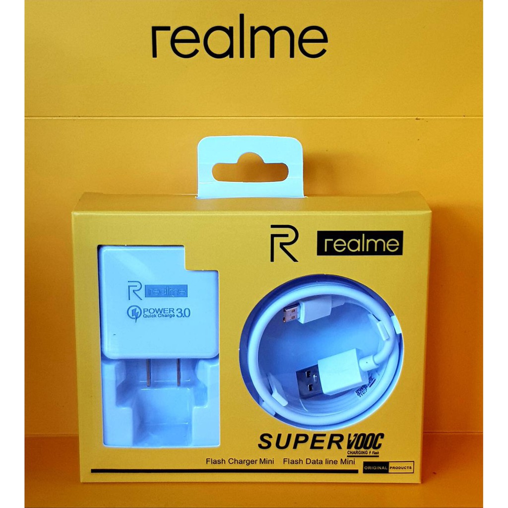 ชุดชาร์จหัวพร้อมสาย สำหรับRealme Micro/type-c USBชาร์จเร็ว