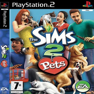 แผ่นเกมส์ PS2 (คุณภาพ) (ส่งไว)  The Sims 2 Pets (USA)