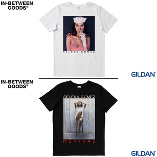 ผ้าฝ้ายแท้เสื้อยืด พิมพ์ลาย Selena GOMEZ Music | เสื้อยืด สําหรับผู้หญิง | เสื้อแขนยาว | GildanS-4XL