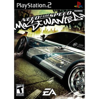 Need for Speed :Most Wanted ps2 แผ่นเกมส์ps2 เกมเพล2 แนวรถแข่ง