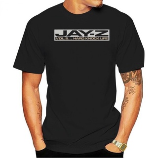 เสื้อยืดผู้ชาย เสื้อยืด พิมพ์ลาย Jay Z Hard Knock Life Promo Roc A Fella Hipster แฟชั่นคู่รัก 2021 S-5XL