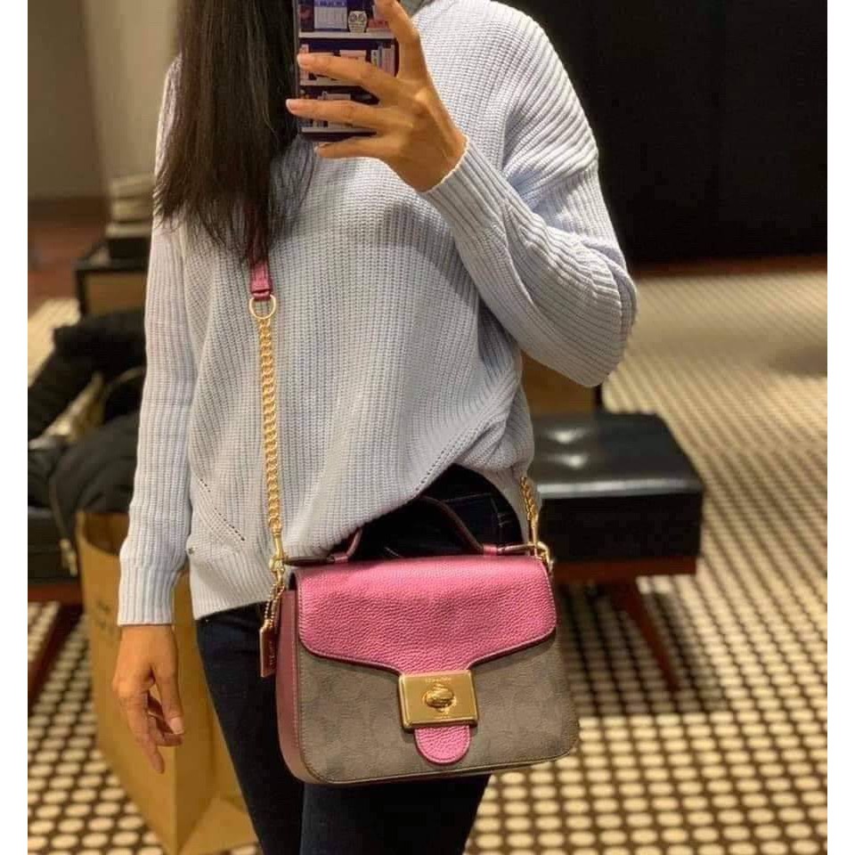 กระเป๋าถือ/สะพาย COACH F87708 CASSIDY TOP HANDLE CROSSBODY IN