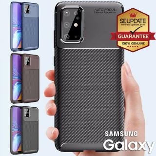 เคส สำหรับ Samsung Galaxy Slim Carbon Kevlar TPU Case สำหรับ S20 / Plus / Ultra / A71 / A51