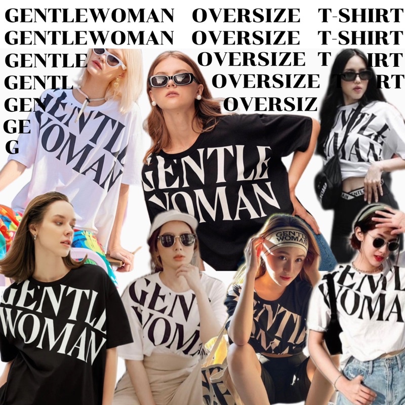 [พร้อมส่ง] ของแท้💯 เสื้อOVERSIZE - GENTLEWOMAN OVERSIZE T-SHIRT