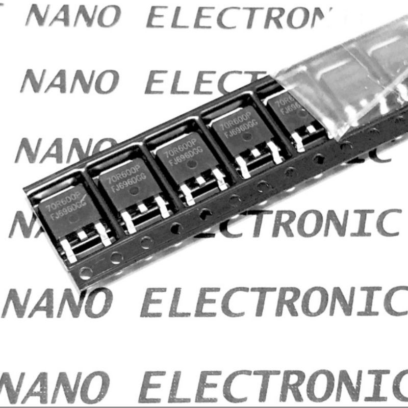 ทรานซิสเตอร์ MOSFET N-Channel 70R600P MMF70R600P 70R600 TO-252 750V 7.3A