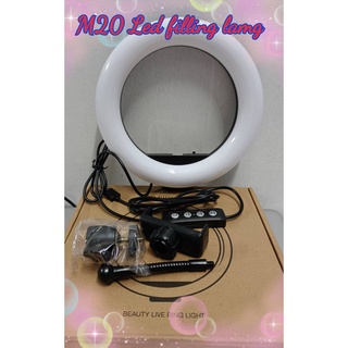 📮พร้อมส่ง📦ไฟไลฟ์สด LED filling lamp M20 /M33/ Ring fill light 26Cm BEAUTY LIVE RING LIGHT(เฉพาะไฟ)