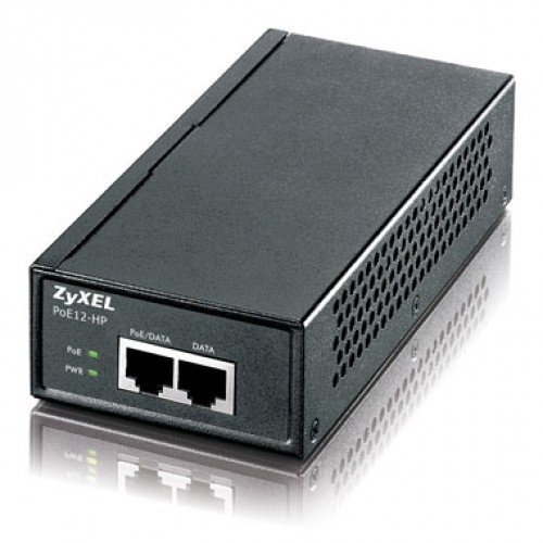 [POE12-HP] Gigabit PoE Injector Support IEEE 802.3af 15.4Watt, 802.3at 30Watt for AP, IP camera