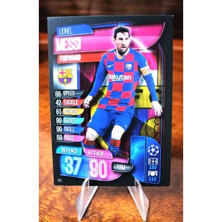 การ์ด​ Match Attax UEFA Champions League 2019/20 ชุด Base card (Run No.109-154)