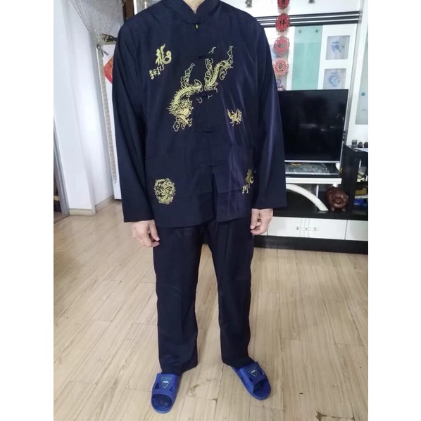 เสื้อตรุษจีนผู้ชาย เสื้อตรุษจีน เสื้อลายมังกร