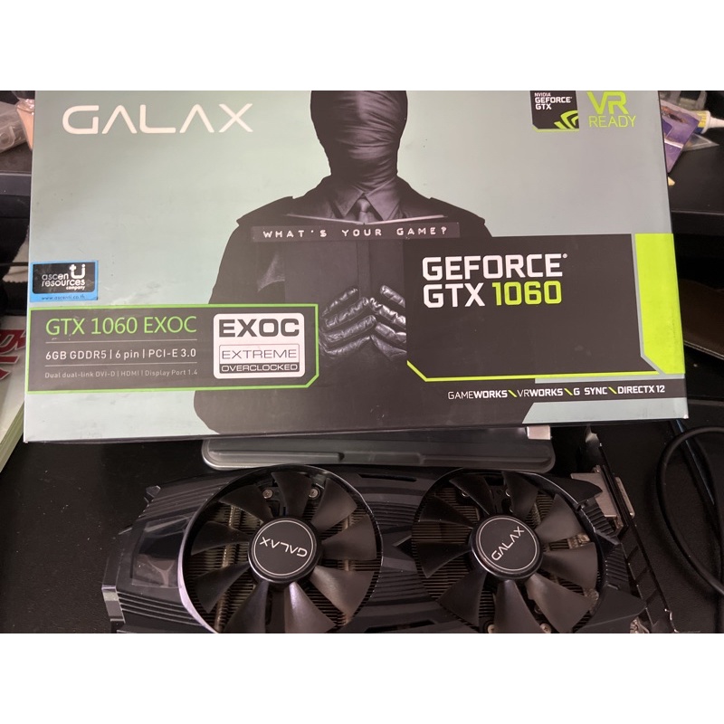 GALAX GTX 1060 EXOC 6GB (มือสอง)