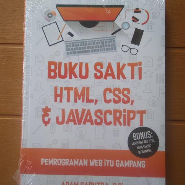 หนังสือการเขียนโปรแกรมการเข้ารหัส "Magic html, CSS และ javascript" มหาอินโดนีเซีย