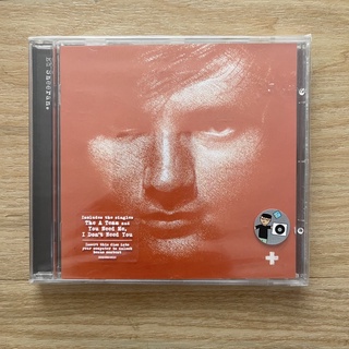 แผ่น CD ซีดีเพลง Ed Sheeran + Hip Hop, Rock, Pop  แผ่นแท้ ใหม่  ซีล