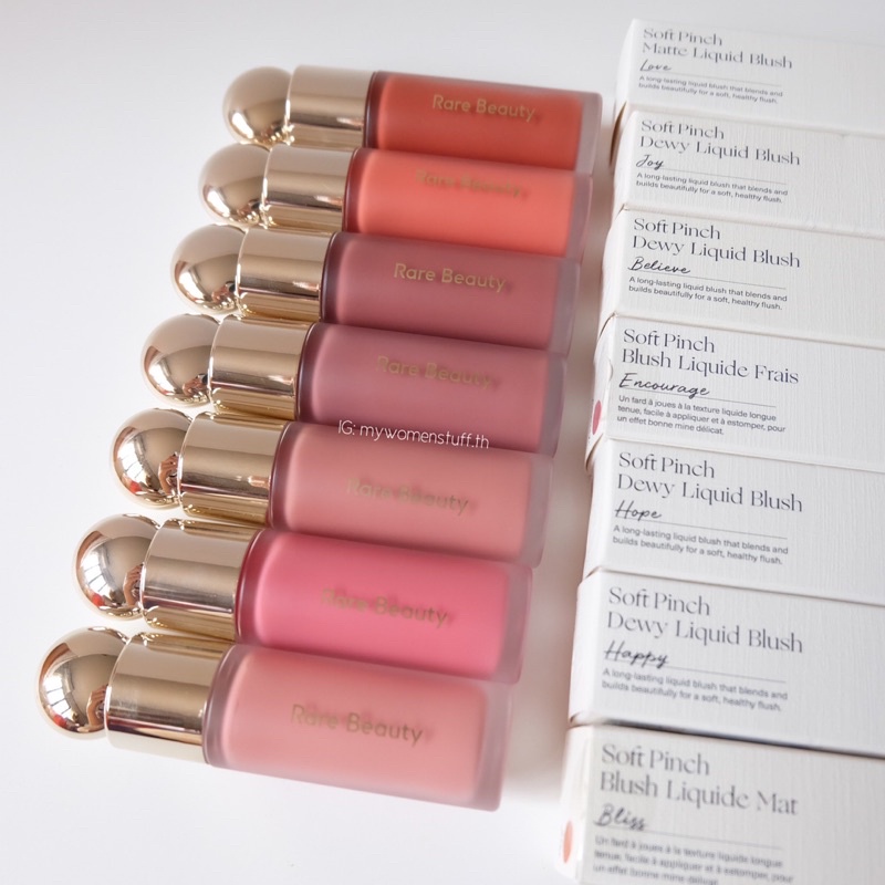RARE BEAUTY Soft Pinch Liquid Blush 7.5ml ปีผลิตใหม่ 2024 ของแท้ เลือกขนาดที่ตัวเลือกก่อนค่ะ