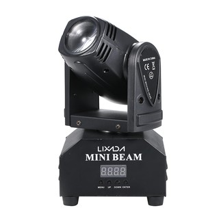 lixada led โคมไฟเวที 50 w dmx 512 เสียงหมุนได้ 11/13