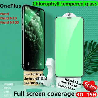 OnePlus 10 Pro 5G/OnePlus Nord N20 N10 N100 N200 5G / OnePlus Nord 2 CE 5G / ฟิล์มกันรอยหน้าจอมือถือ คลอโรฟิลล์ กระจกนิรภัย