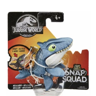 ฟิกเกอร์ Jurassic World Snap Squad MOSASAURUS ขนาด 3 นิ้ว 7.5 ซม.