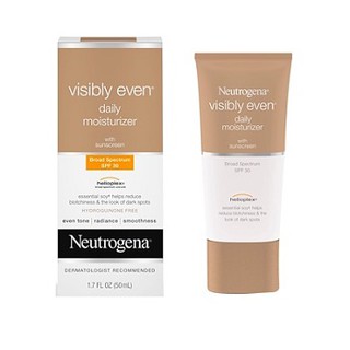 NEUTROGENA Visibly Even Daily Moisturizer with Sunscreen SPF 30 Size 50ML