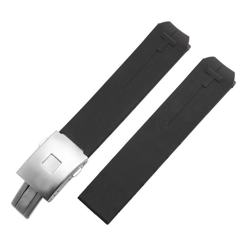 Cinturino Silicone Tissot T-Touch Originale | Compatibile T013, T047, T081, T33 | 20mm E 21mm | Chiusura In Acciaio