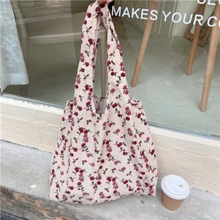 กระเป๋าผ้า Flower Tote Bag กระเป๋า