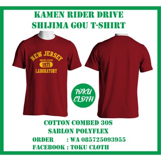 เสื้อยืด พิมพ์ลาย Kamen Rider Drive Mach Gou Shijima สําหรับผู้ชายSize S-5XL