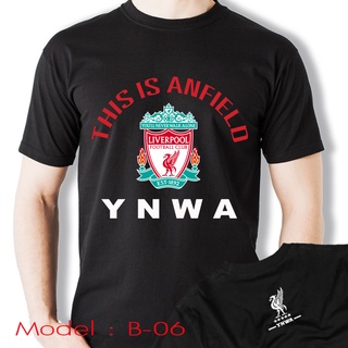 เสื้อยืด สกรีนลายแฟนคลับลิเวอร์พูล YNWA - Liverpool FC YNWA T-Shirt