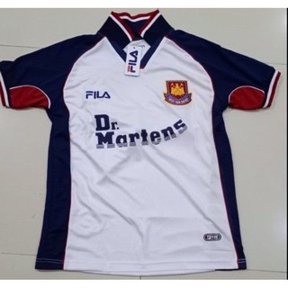 เสื้อกีฬาฟุตบอล West HAM AWAY RETRO 1999