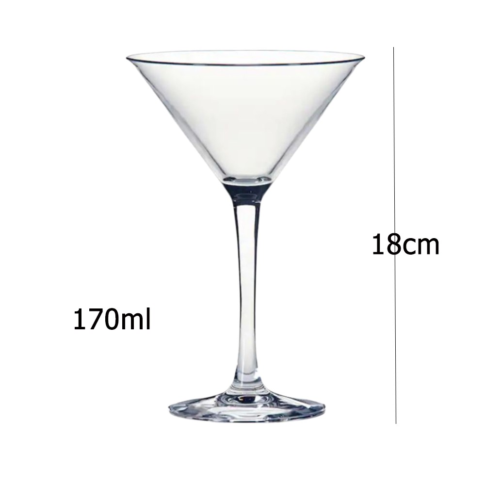 แก้วมาตินี่ แก้วค็อกเทล สูง 18ซม. ขนาด 170Ml (12 ใบ) Martini Glasses  Cocktail Glasses Height 18Cm. Vol. 170Ml (12 Glasse | Shopee Thailand