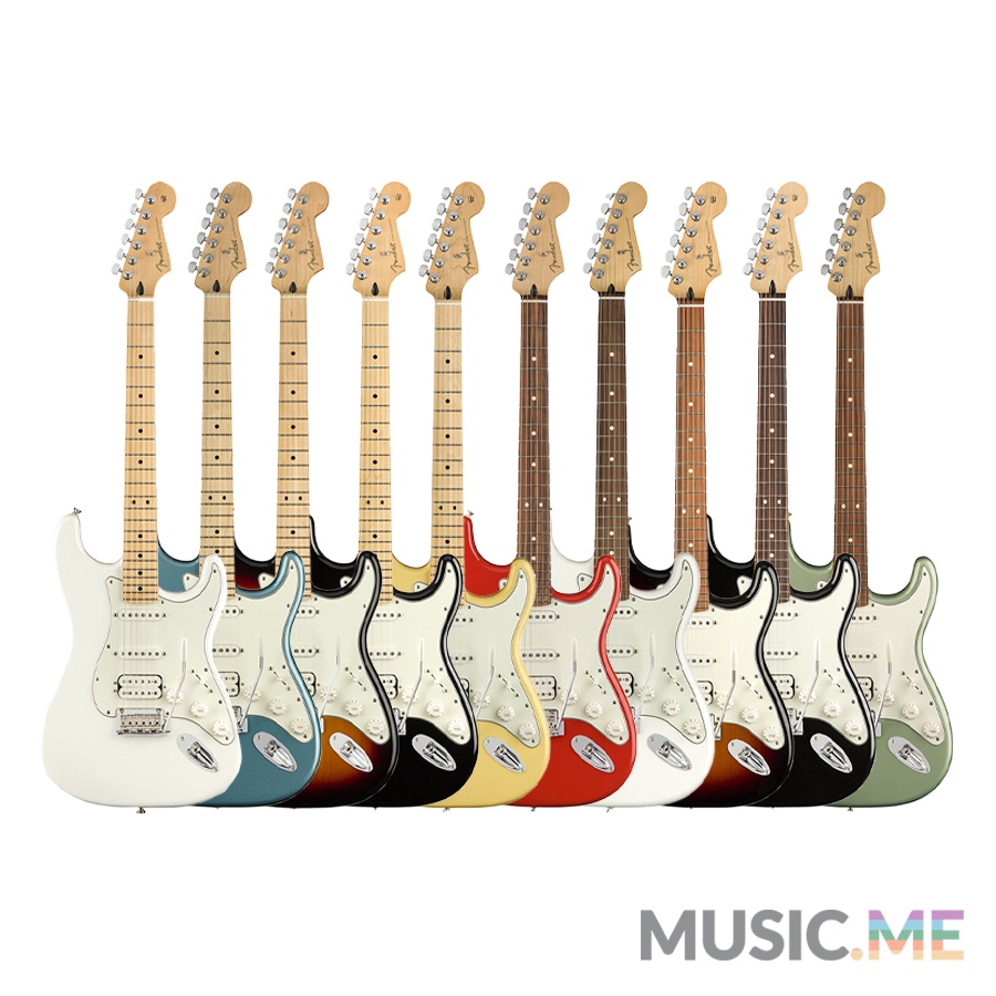 กีตาร์ไฟฟ้า Fender Player Stratocaster Hss Shopee Thailand