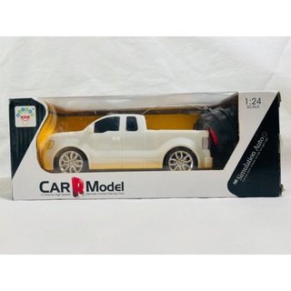 Car R Model รถกระบะซิ่ง Champion 1:24 รถบังคับ รถกระบะ รถบังคับ 6 ทิศทาง สุดเท่ เล่นสนุก เพลิดเพลินแน่นอนค่ะ ขาว