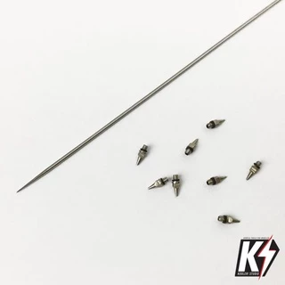 เข็ม นมหนู แคปหนหนู สำหรับแอร์บรัช ขนาด 0.2| 0.3 | 0.5 mm #Airbrush HD-130 / แอร์บรัชจีน / แอร์บรัชไต้หวั่น