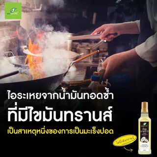 E31165 pordee น้ำมันมะพร้าวปรุงอาหาร พอดี ขนาด 1 ลิตร Cooking Oil Mannature (Refined oil)