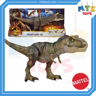 **MTS Toys**Mattel Jurassic World Dominion Thrash ‘N Devour  : HDY55 Tyrannosaurus Rex [ความยาวจากหัวถึงหาง 55 ซ.ม.]