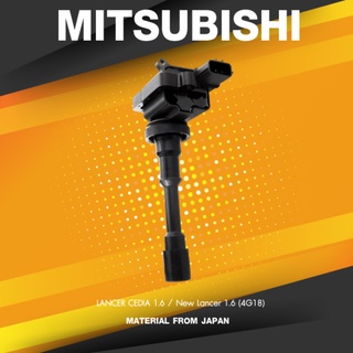 Ignition coil ( ประกัน 1 เดือน ) คอยล์จุดระเบิด MITSUBISHI - LANCER CEDIA 1.6 / 4G18 - SCM-673 - SURES MADE IN JAPAN ...