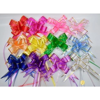 Missribbin New! โบว์รูด(10ชิ้น) สะดวกใช้ ไซส์เล็ก 23มม โบว์แบบดึง พร้อมส่ง