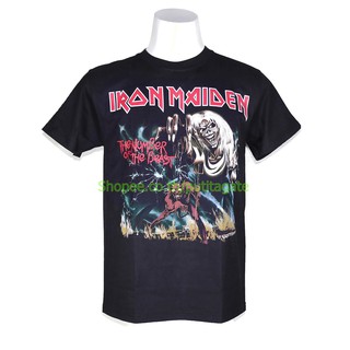 เสื้อวง Iron Maiden เสื้อไซส์ยุโรป ไอเอิร์นเมเดน ไอร่อน PTA688 เสื้อวงดนตรีต่างประเทศ