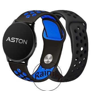 สายนาฬิกา xiaomi aston smartwatch fit Strap Soft Silicone Band For aston fit Bracelet Wrist Watchband For axon smartwatch active สาย