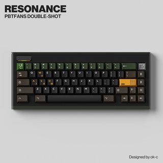 Pbtfans ชุดปุ่มกดคีย์บอร์ด ARTISAN RESONANCE