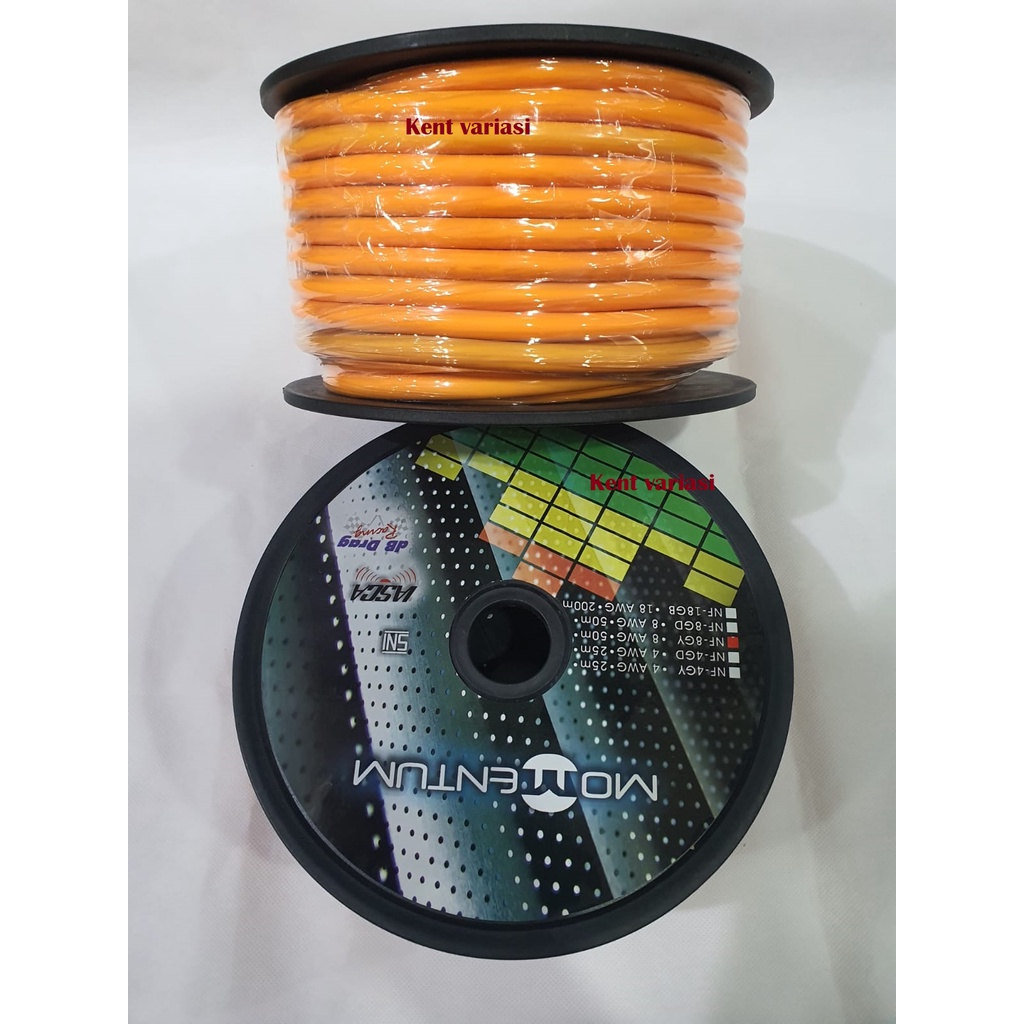 Momentum 4 AWG / 4 GA Power / แบตเตอรี่ / สาย Strum (1 เมตร)