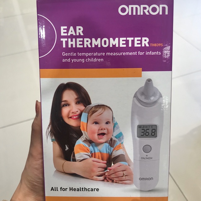 พร้อมส่ง Omron Ear Thermometer ปรอทวัดไข้ทางหู ออมรอน รุ่น TH839S