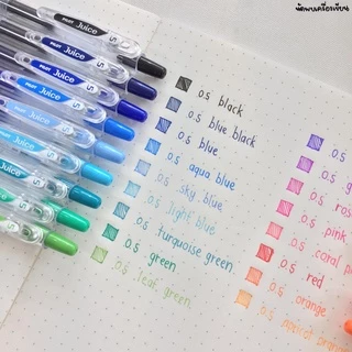 PILOT Juice ปากกาเจล ขนาด 0.38 0.5 0.7 และ 1.0 mm ของแท้นำเข้าจากญี่ปุ่น