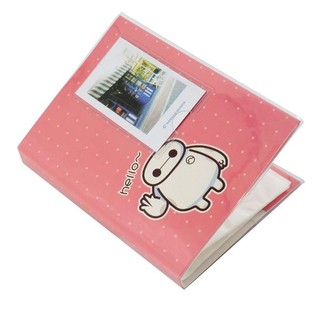 lomo1104  Album nannan - ลายตัวการ์ตูน Hello - สีชมพูลายจุด