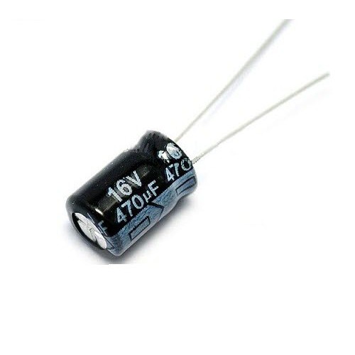 [100 CONS] 16V470UF CAPACITOR 470UF 16V - BK4