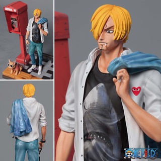 Mix Studio One Piece วันพีช เต็มพิกัดสลัดจอมลุย Vinsmoke Sanji Sangoro ซันจิ วินสโมค 1/6 Street Wear Fashion Figure Gift