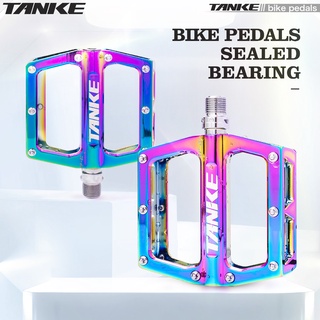 Tanke Mtb อุปกรณ์เสริมจักรยานเหยียบอลูมิเนียมอัลลอยด์สีสันสดใส Tp-20