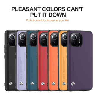 เคสกรอบหนังหรูหราสําหรับ Xiaomi Mi 11 Pro Lite 11 Ultra Camera กันกระแทก