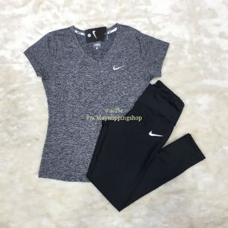 ชุดออกกำลังกาย เสื้อกีฬา + กางเกง