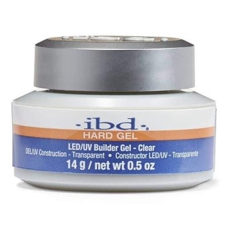 Hard Gel สีใส กระปุก 2ขนาด Clear Builder 0.5 / 2 oz. IBD ฮาร์ดเจลต่อเล็บ 🇺🇲ของแท้จากUSA🇺🇲 พร้อมส่ง