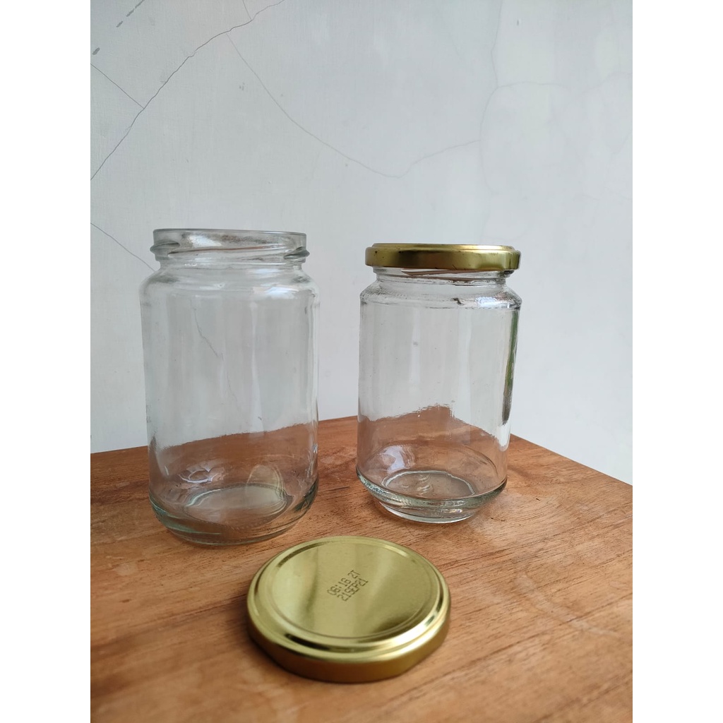 CONTENTTS 3 ชิ้นใช้ GLASS JARS / ขวดก่อนรัก / แก้วแยม JARS / ใช้แล้ว