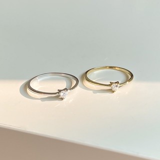 A.piece แหวนเงินแท้ [all silver 925] Lover ring